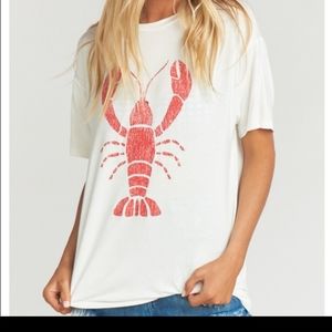 MUMU MELLOW BY SHOW ME YOUR MUMU LOBSTER TEE